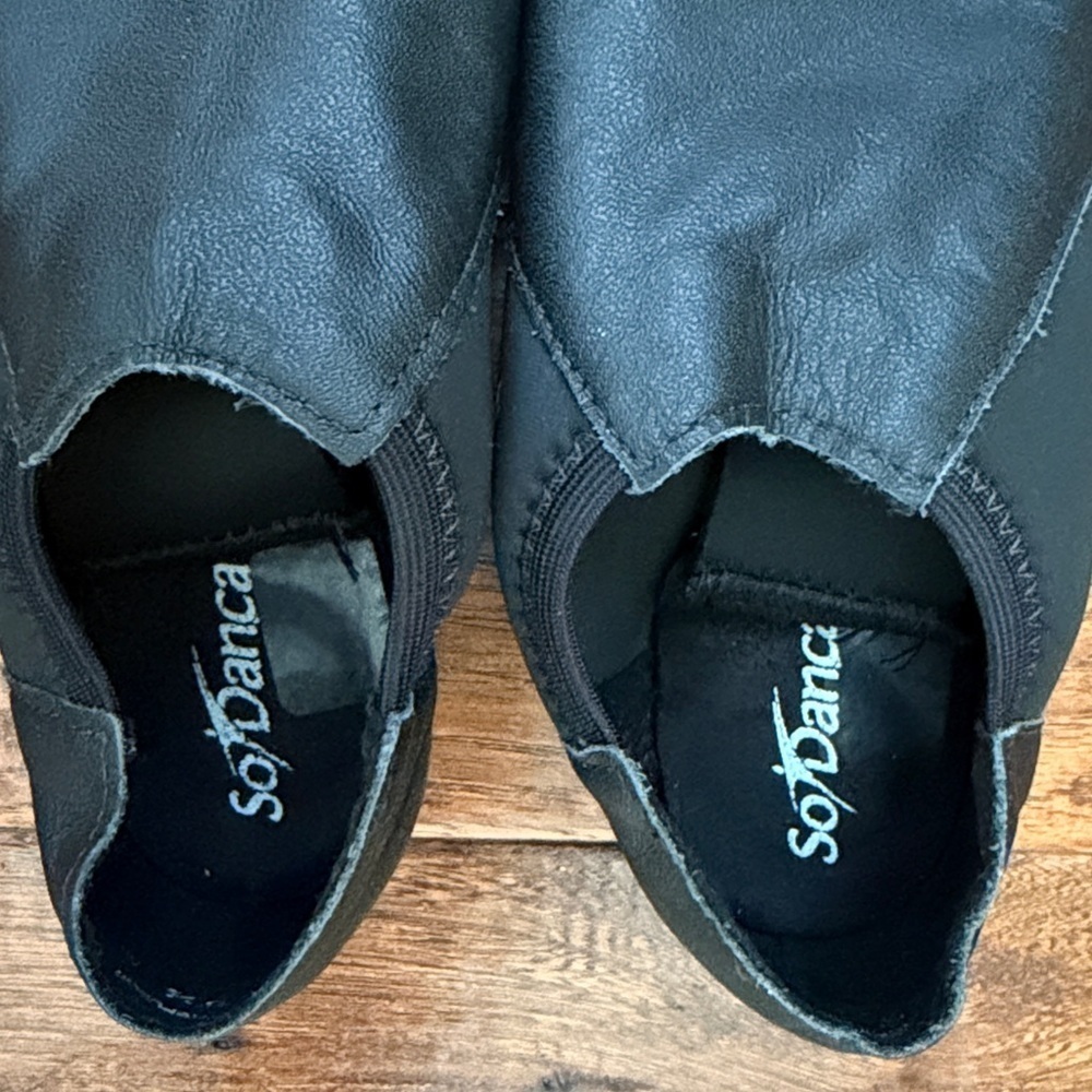 So Danca JAZZ LEATHER SHOE WITH ARCH HUGGING NEOPRENE, 6.5 kids - Picture 7 of 10